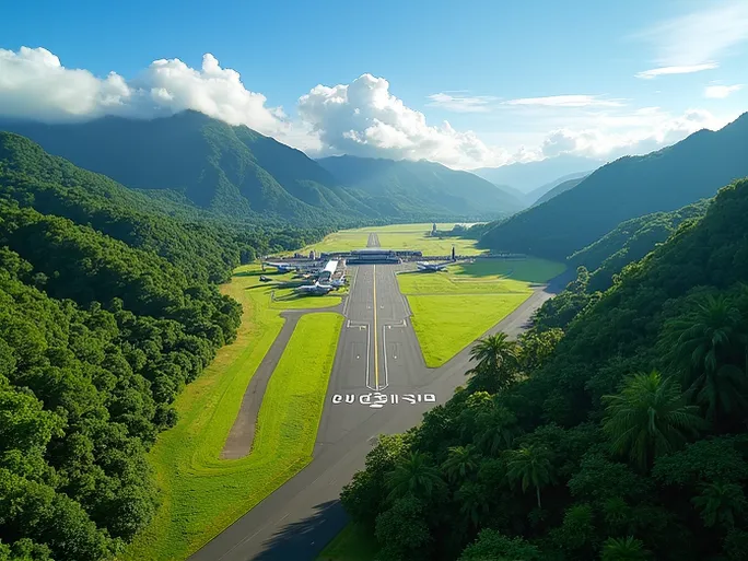 探秘巴布亚新几内亚的航空枢纽凯雷马机场