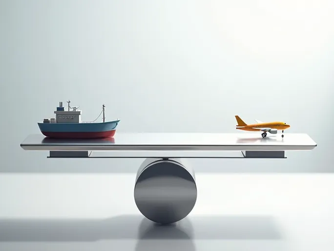 跨境贸易抉择国际海运与空运成本时效最优解