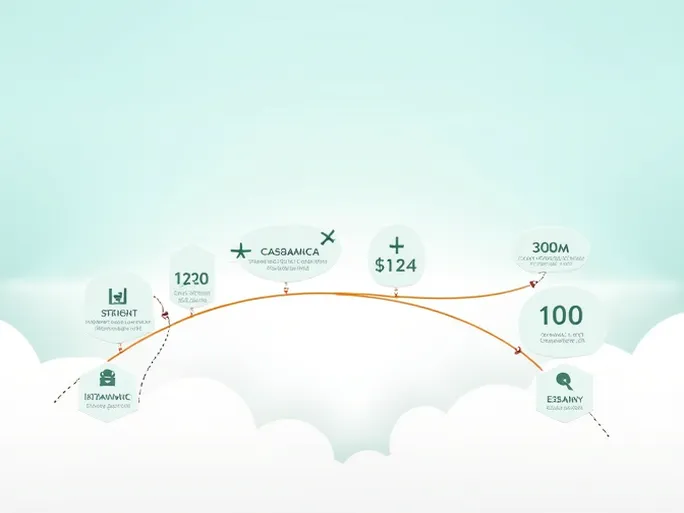 郑州至卡萨布兰卡空运费用详解及航班安排