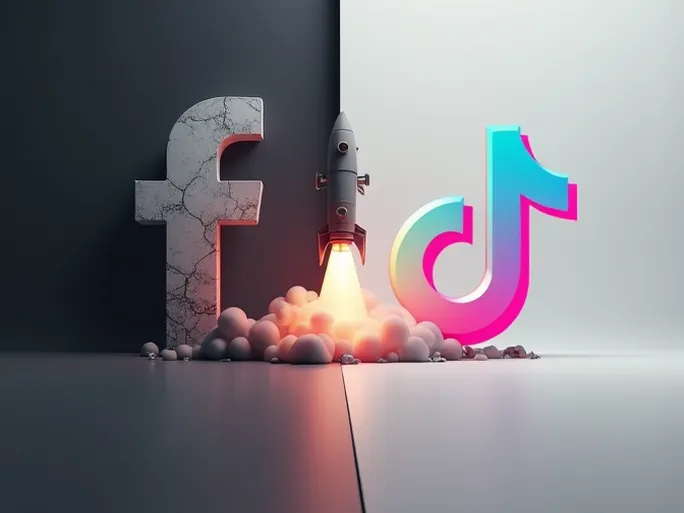 TikTok电商崛起社交购物新格局与Facebook的挑战