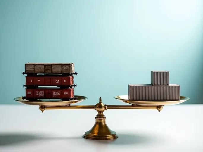 美国铁路货运晴雨表车皮装载量持平多式联运略降整体趋势稳健向好