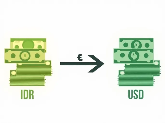 印尼卢比与美元的汇率转换分析