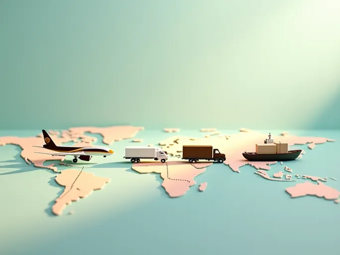 UPS国际快递不止空运多元化方案满足全球物流需求