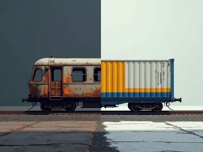 美国铁路货运量现分化车皮降幅收窄多式联运微增背后暗藏隐忧