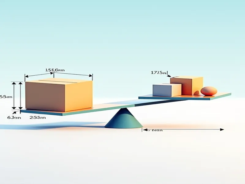 空运货物计费重量的计算原理