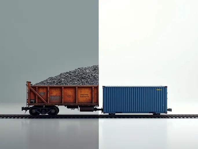 美国铁路货运冷热不均车皮量微增集装箱运输却遇冷