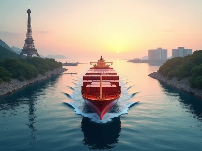 China and France Enhance Sea Freight Efficiency