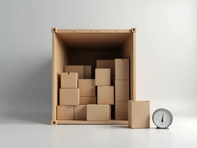 40HQ集装箱别被理论容积忽悠了实际装货量远没你想的那么多