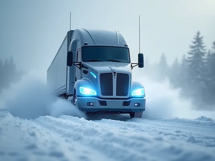 Selfdriving Trucks Advance Despite Weather Challenges