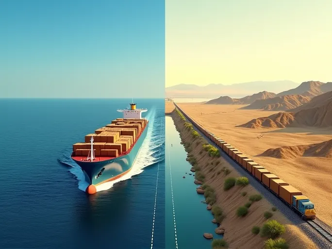 海运抉择全水路 vs 大陆桥成本时效双维度最优解