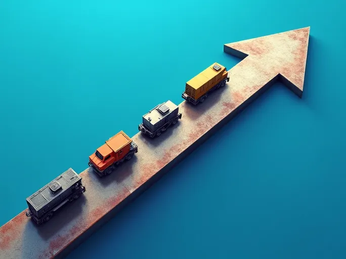 North American Rail Freight Defies Economic Slowdown