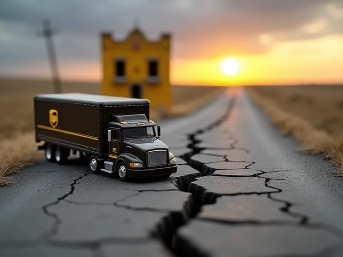US Freight Sector Faces Weak Demand UPS Strike Risk and Yellow Collapse