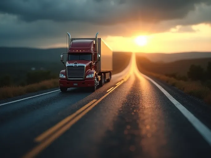 美国卡车运输业曙光初现FTR指数负值收窄难掩长期挑战