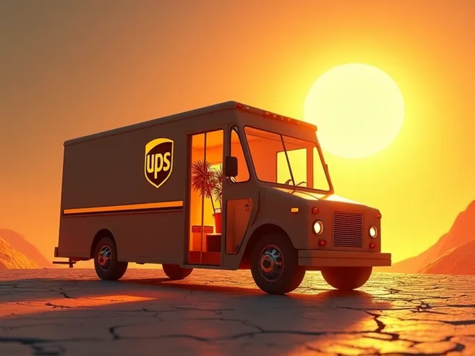 UPS卡车吹空调降温大作战背后的劳资博弈与物流变革
