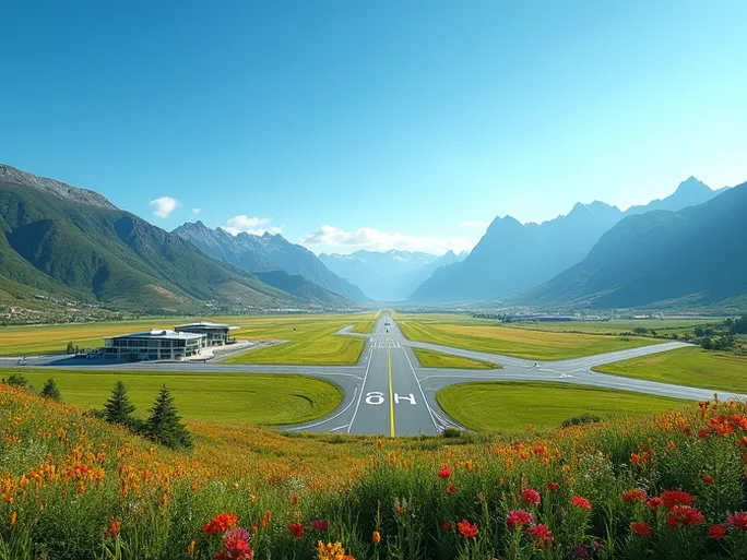 探索克林顿布莱布勒牧场机场自然与飞行的完美结合