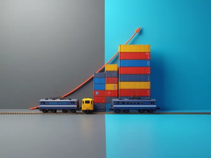 US Rail Freight Rises Intermodal Gains Surge in Early October