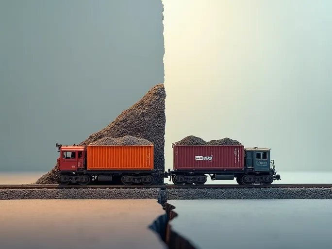 US Rail Freight Gains in Carloads Loses in Intermodal