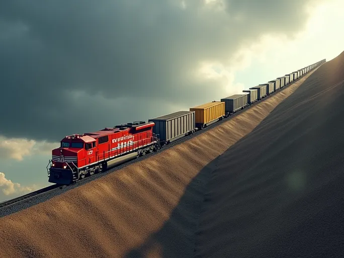 美国铁路货运量持续承压8月下旬数据揭示复苏之路挑战重重