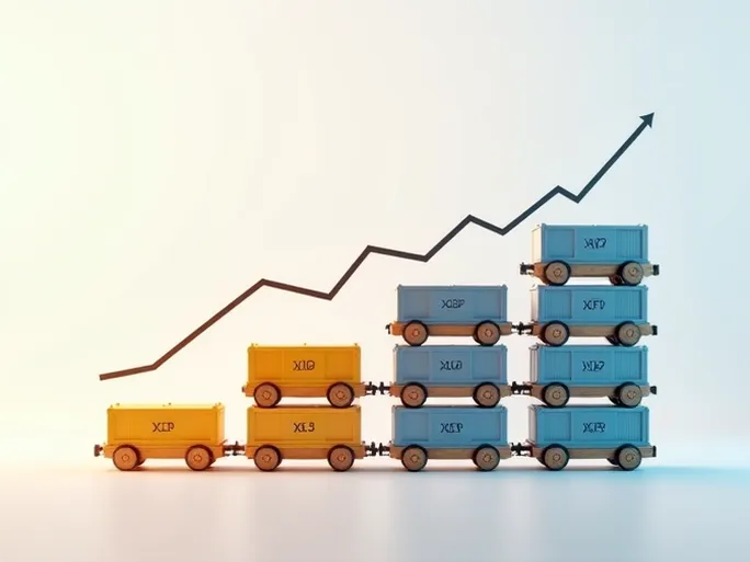US Rail Freight Sees Split Trends in Carload Intermodal Volumes