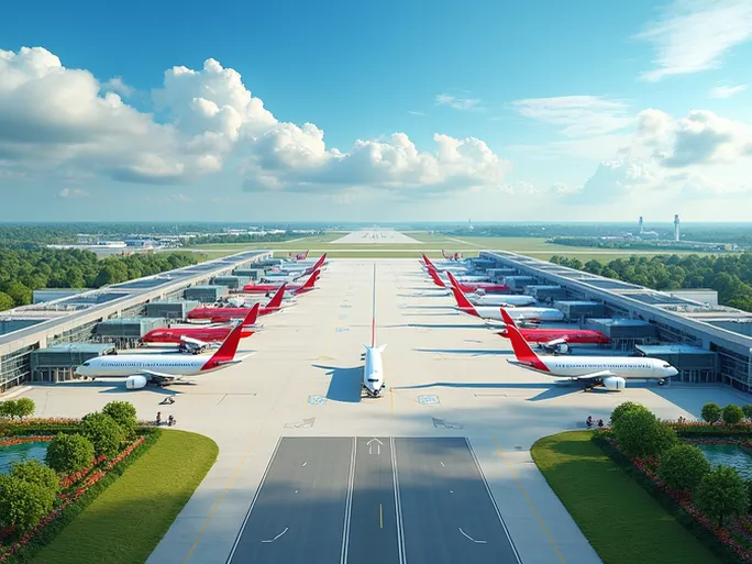 布鲁塞尔机场比利时航空运输的关键枢纽