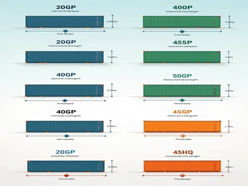 集装箱尺寸标准及其承载能力详解