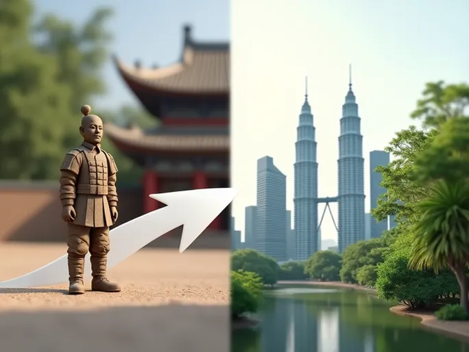 Ancient Xian and Malaysia Forge Crosscultural Ties