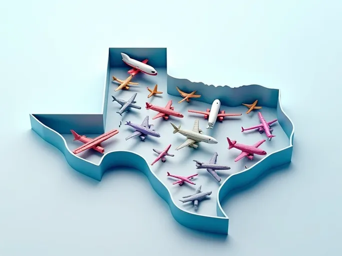 Texas Airports Assess Layouts Economic Impact and Expansion