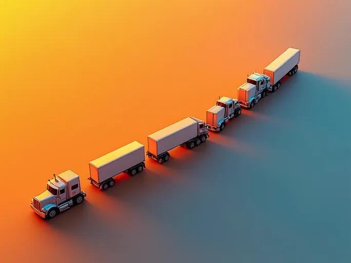 货运市场降温7月下旬卡车运价与货运量双双下滑季节性调整显现