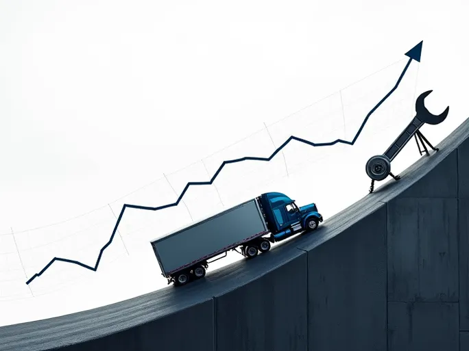 US Trucking Tonnage Rises in September Despite Capacity Strains