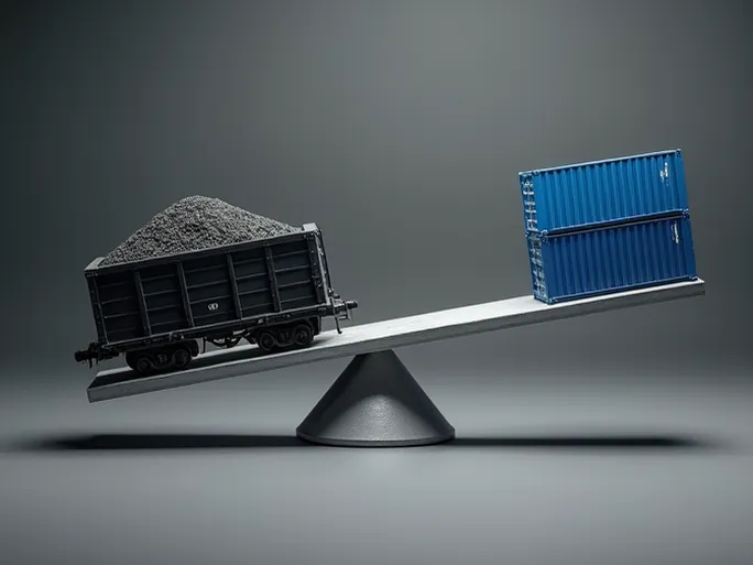 US Rail Freight Sees Carload Drop Container Gains in November