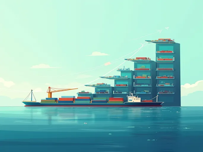 嘉兴港集装箱吞吐量再创佳绩,破百万标箱大关