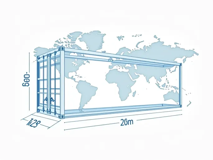 12米集装箱尺寸全解析告别迷茫一次掌握国际标准