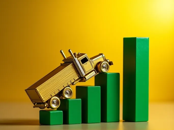 US Trucking Industry Hits Record High Amid Economic Growth