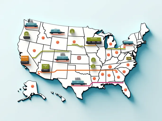 顶级铁路巨头合并2500亿美元打造美国首条跨大陆铁路