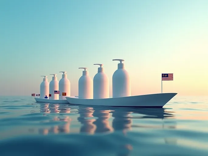 马来西亚洗发水海运定制化方案助力品牌扬帆出海