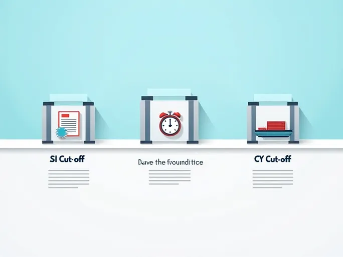 Global Exporters Urged to Master Shipping Cutoff Times