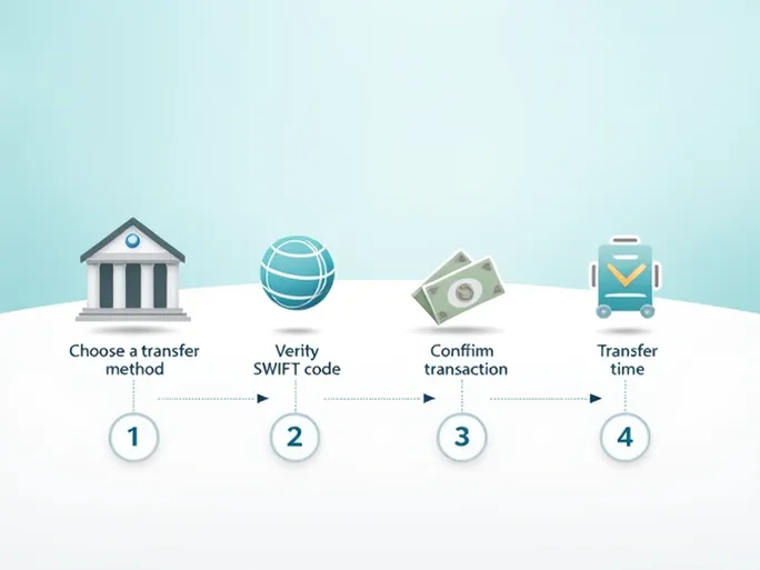 注重SWIFT代码的安全性私人银行跨境汇款指南