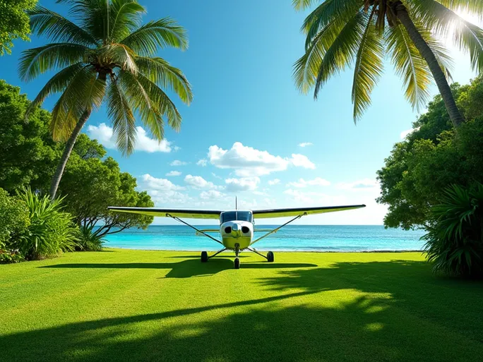 拉门湾机场瓦努阿图谢法省的航空门户