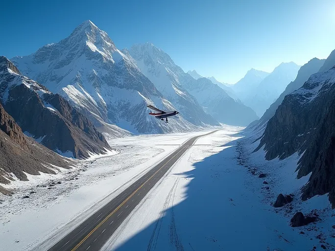 尼泊尔马南机场挑战极限的高海拔门户