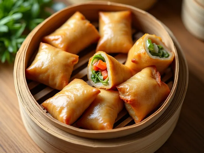 Tianjin Spring Rolls Grow Popular in South Korea with Customs Backing