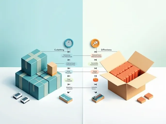 高效国际快递攻略标准化包装对时效的深远影响