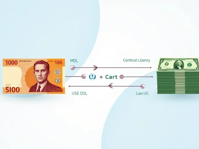 如何将5000MDL转换为美元