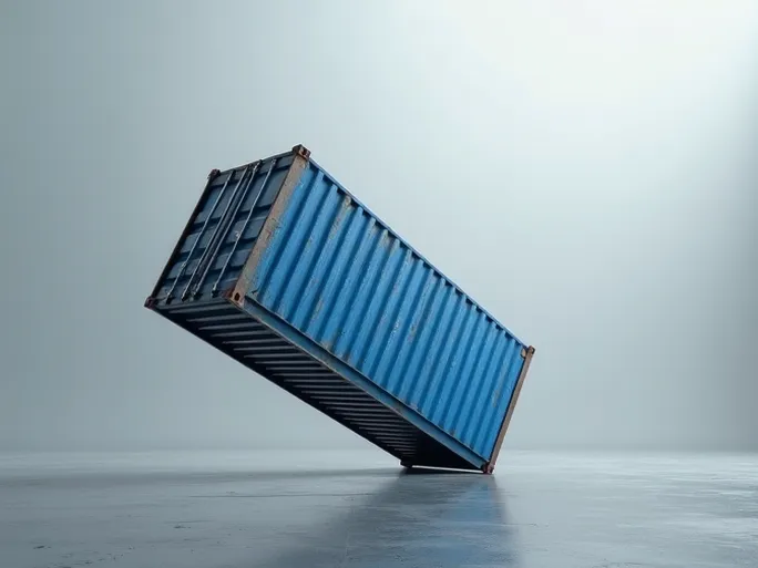 美国进口寒流集装箱货运量下滑贸易前景蒙阴