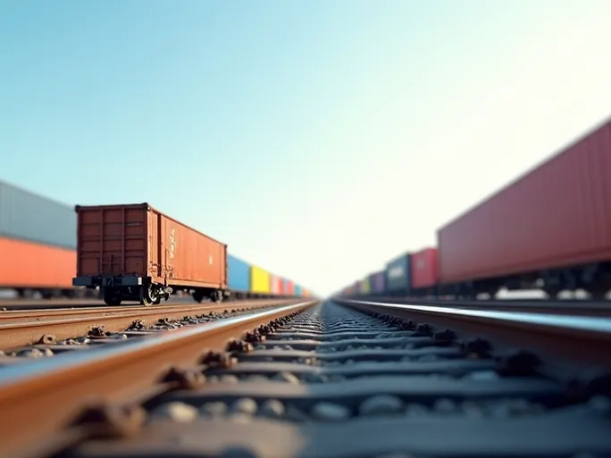 US Rail Freight Carloads Flat Intermodal Gains
