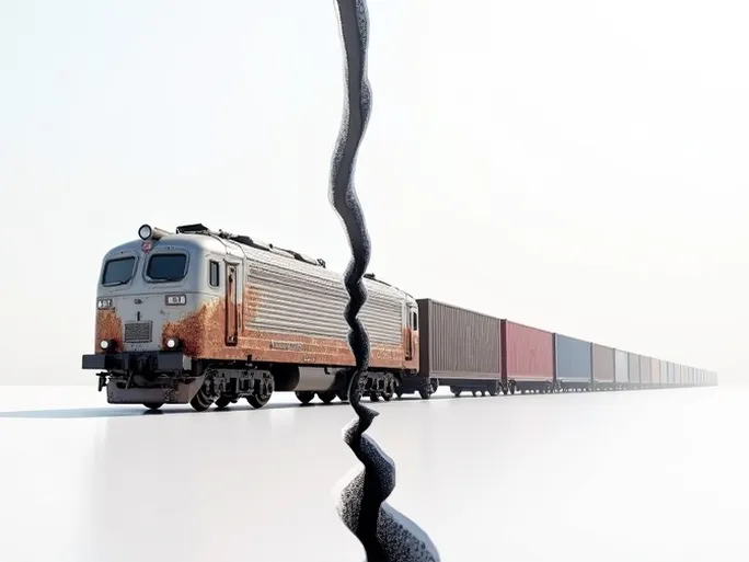美国铁路货运量现分化车皮小幅增长多式联运显著下滑