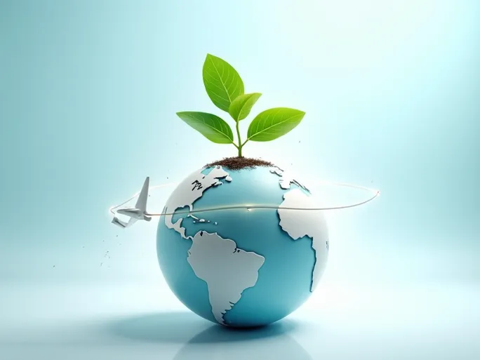 航空业碳排放量计算迎来标准化国际航协与 Travalyst 携手合作