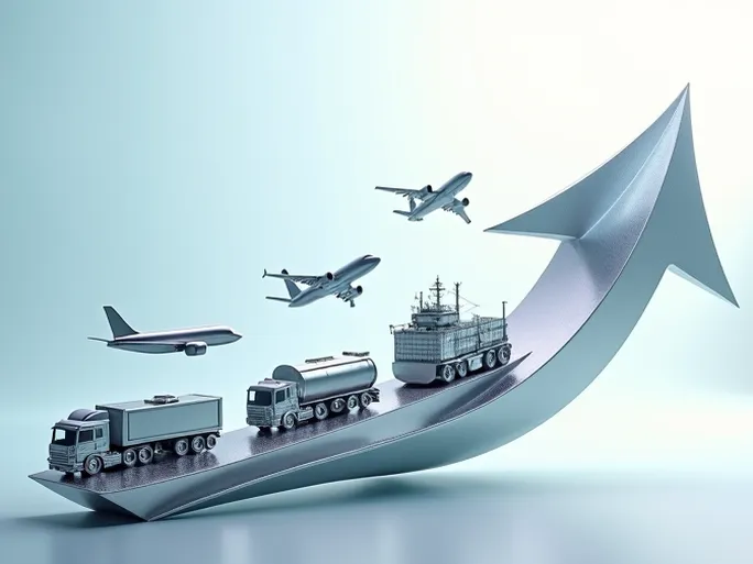 货运市场曙光再现美国货运量指数连续三月攀升预示经济复苏新动能