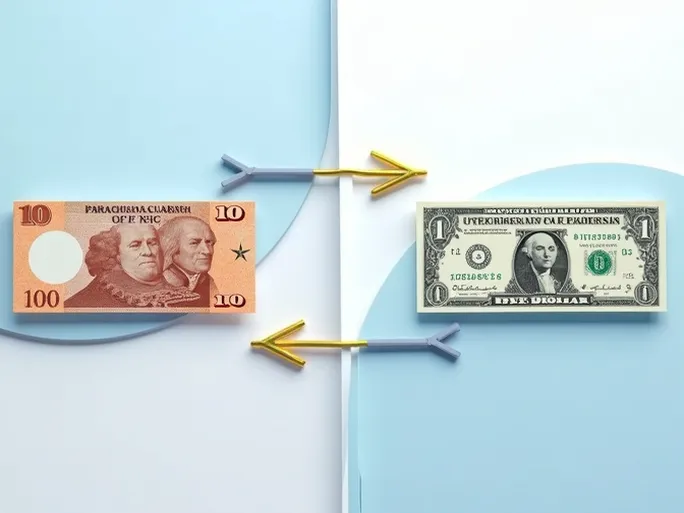 如何将10个巴拉圭瓜拉尼兑换为美金