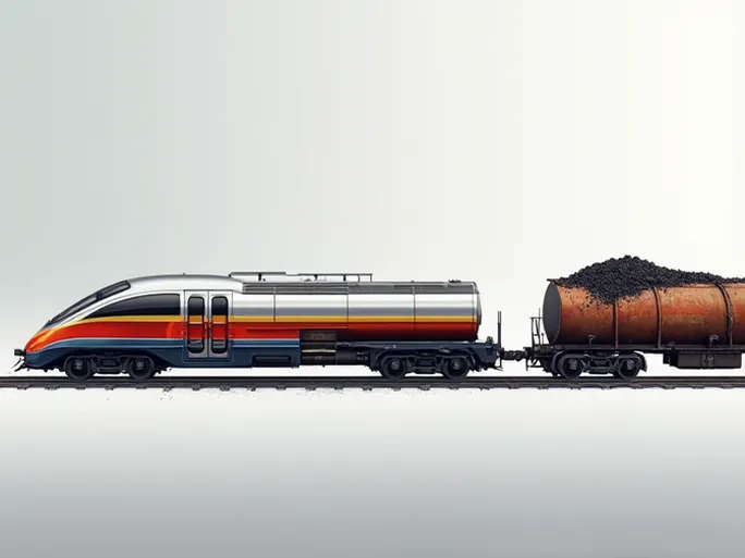 美国铁路货运量现分化汽车及石油制品上扬煤炭下滑多式联运微增