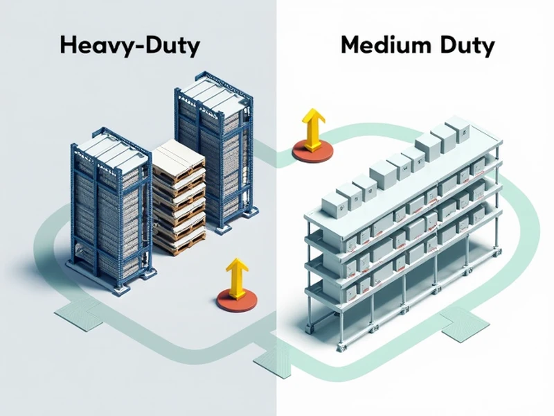Key Differences of Medium and Heavy-duty Shelving and Safety Usage Guide